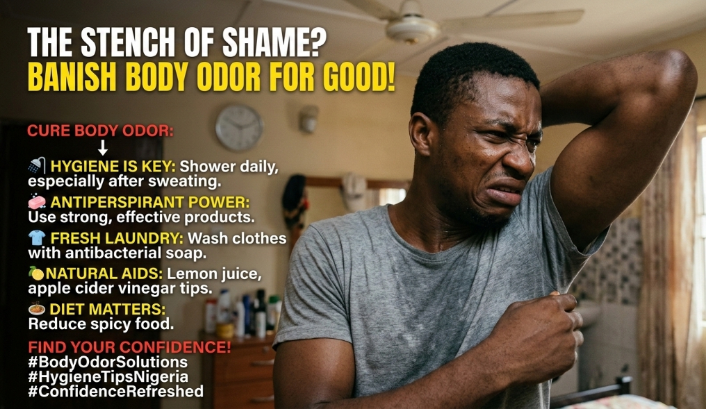 Causes of Body Odor and Treatments