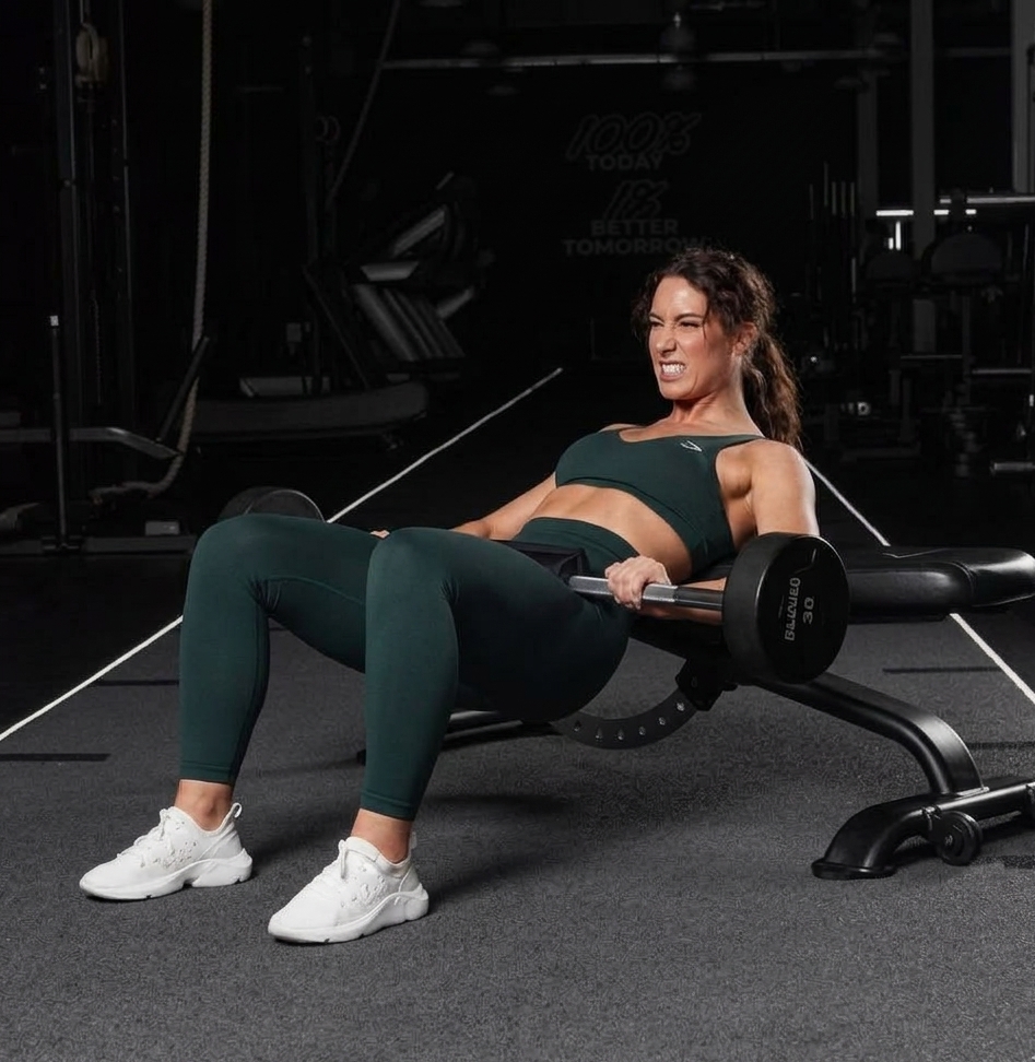 How To Boost Hip And Buttocks Naturally: Barbell Hip Thrust