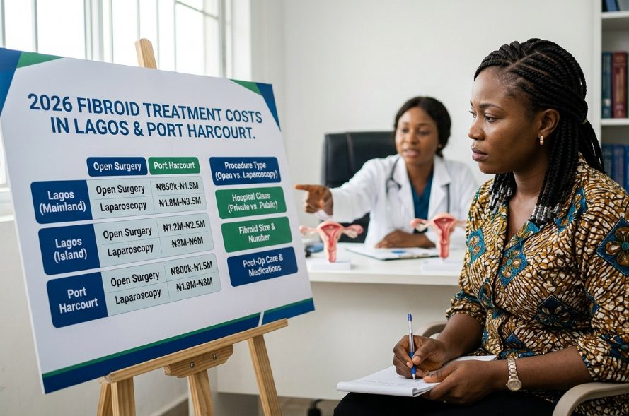 Cost of Fibroid Surgery in Lagos and Port Harcourt 2026